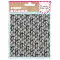 Studio Light Basic Feather Pattern Background Stamp