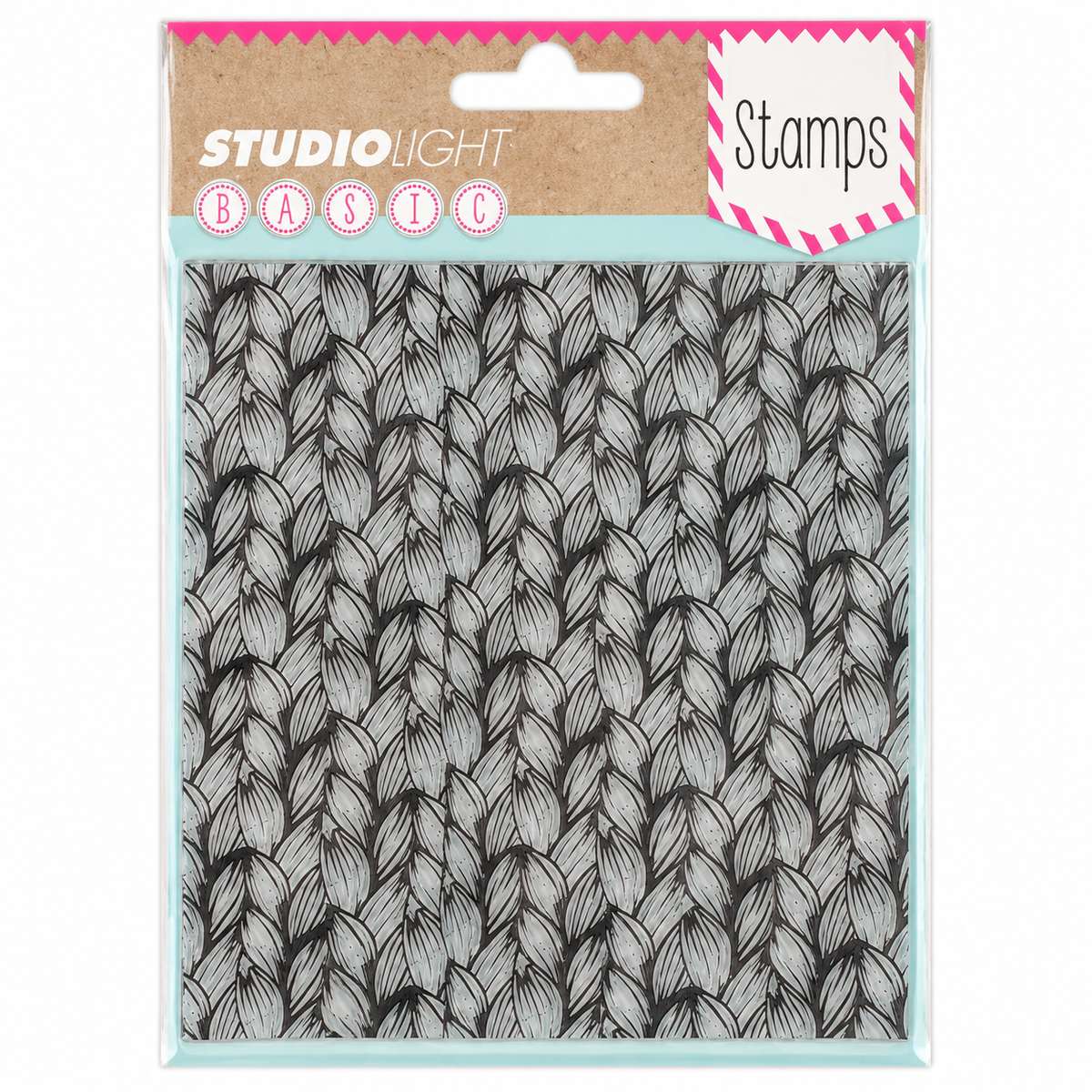 Studio Light Basic Feather Pattern Background Stamp