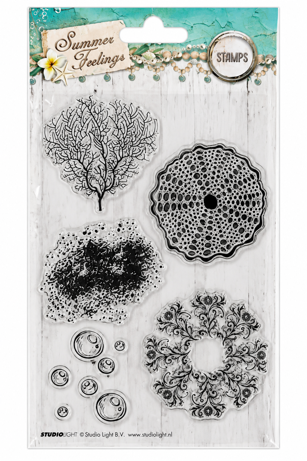 Studio Light Summer Feelings Mixed Texture Stamp Set