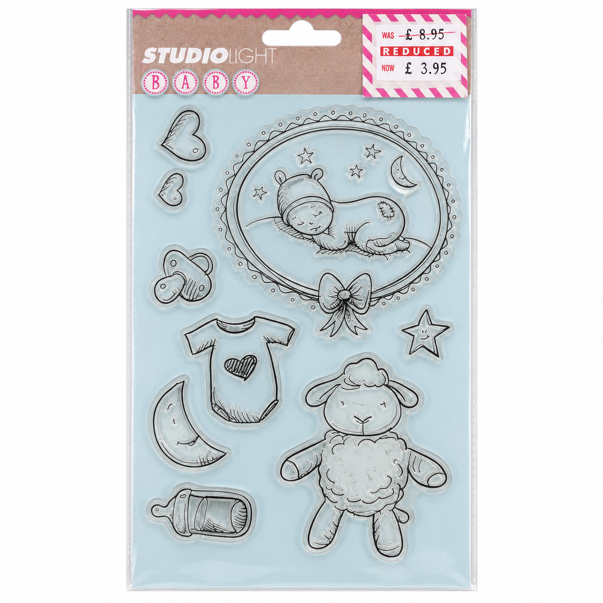 Studio Light Basic Baby & Nursery Stamp Set