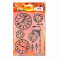 Studio Light Mixed Media Vintage Clock Stamp Set