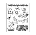 Viva Decor Birth Baby Clear Stamp Set No. 039