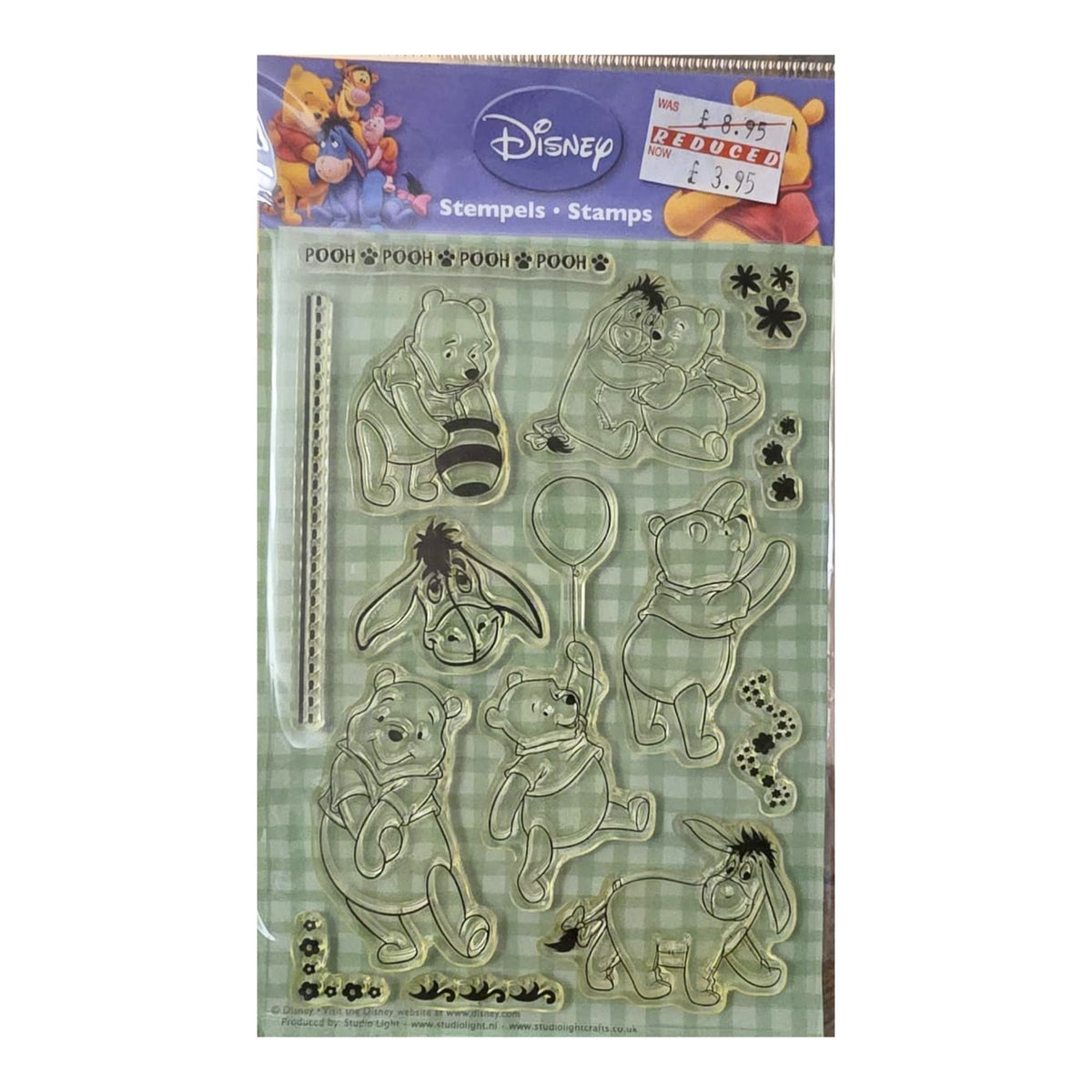 Disney Winnie the Pooh & Friends Clear Stamp Set