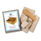 Pulpboard desk tidy kit with packaging on a white background.