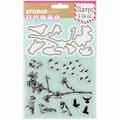 Garden Birds & Blossom Stamp & Die Set