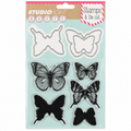 Butterflies Stamp & Die Set