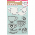 Tea Time Stamp & Die Set