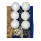 Blue Victorian Baubles – Makes 6