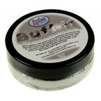 Pinflair Buff-it craft polish container with black lid on a white background.