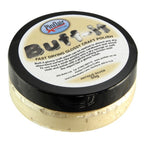 Pinflair Buff-it craft polish container with black lid on a white background.