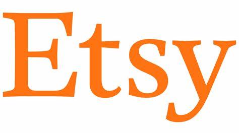 Etsy logo in orange on a white background.