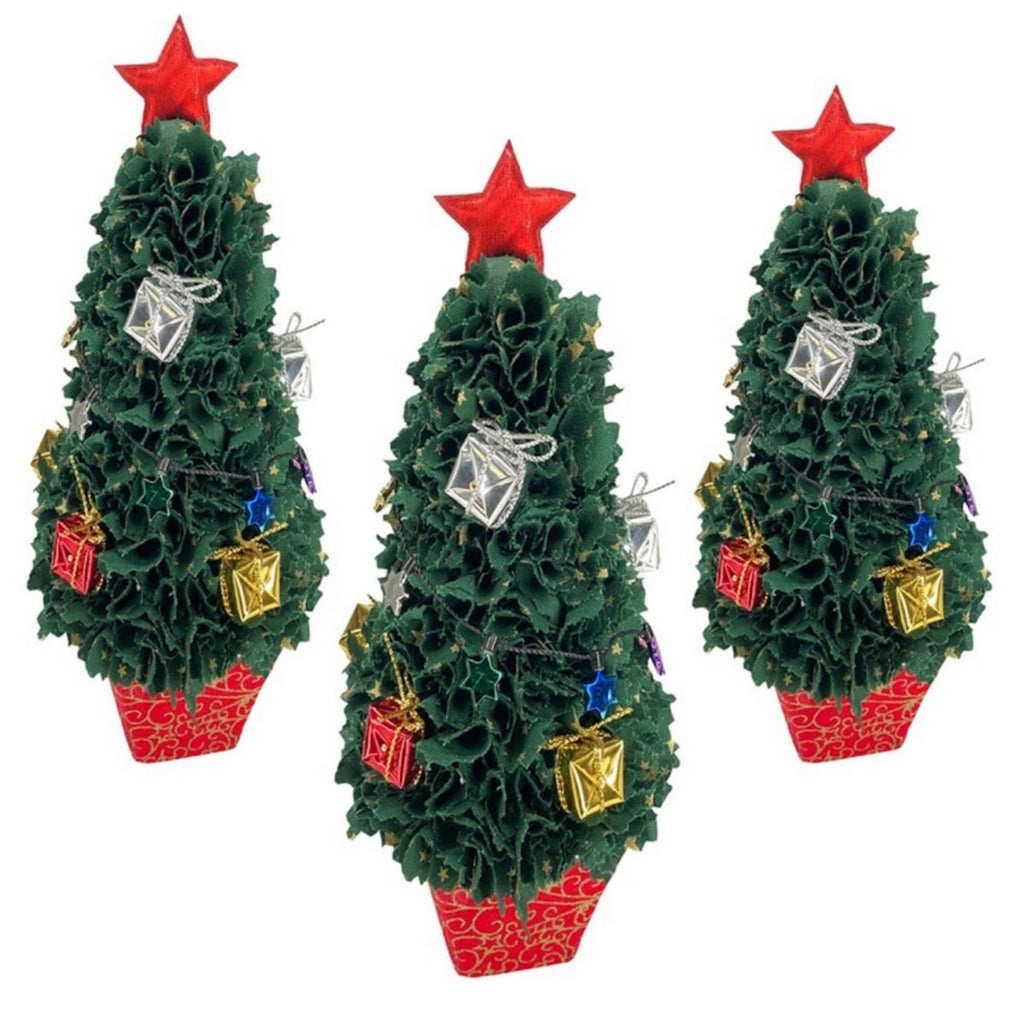 Mini Ragged Christmas Tree Kit – Makes 3