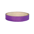 Purple tape roll on a white background.