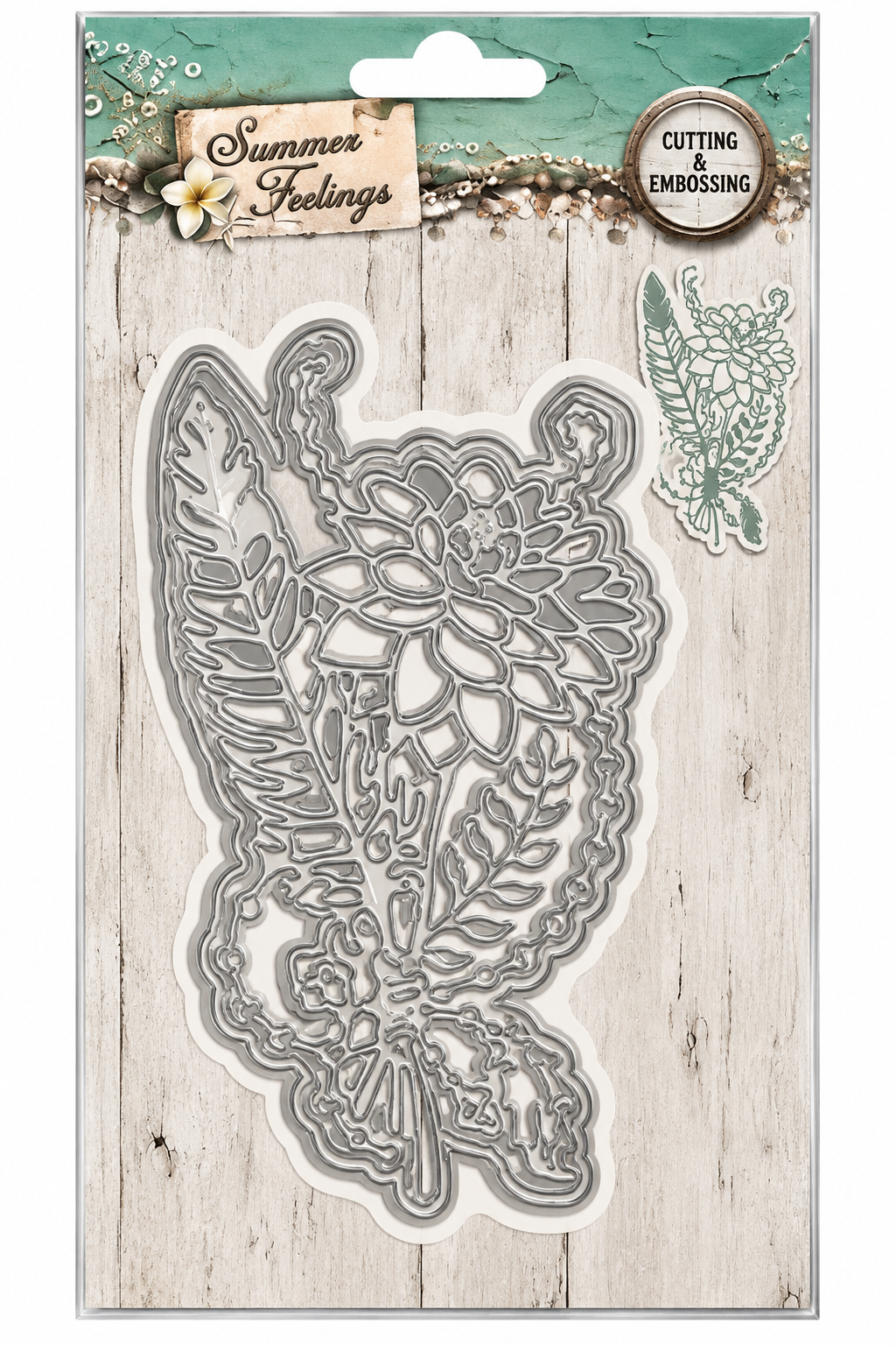 Summer Feelings Floral Bouquet Cutting Die