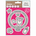 Baby Keepsake Cutting & Embossing Die Set