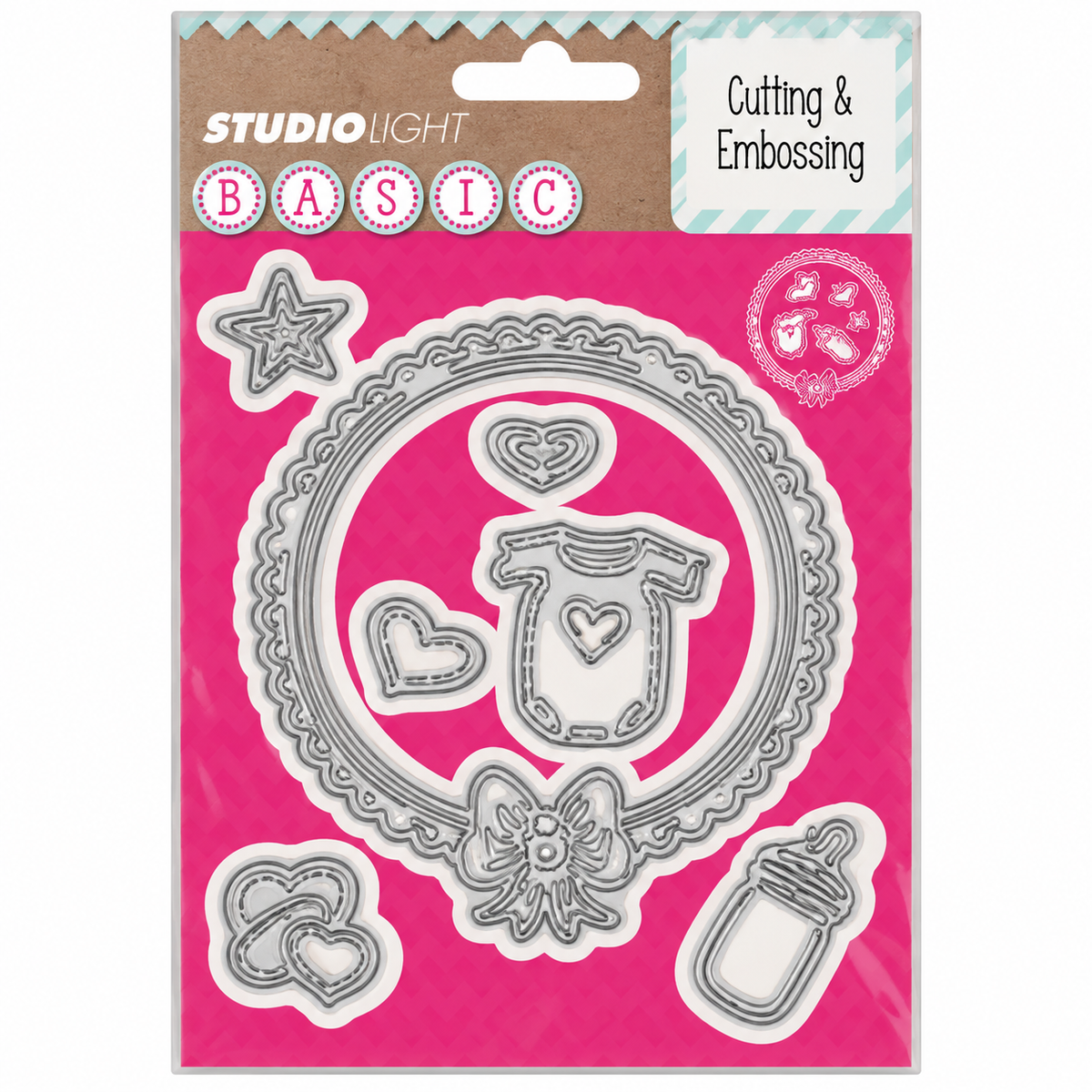 Baby Keepsake Cutting & Embossing Die Set