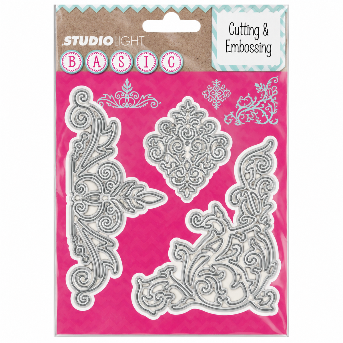 Ornate Flourish Cutting & Embossing Die Set
