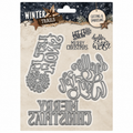 Winter Trails Christmas Sentiments Cutting & Embossing Die Set