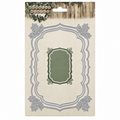 Woodland Winter Holly Frame Cutting & Embossing Die Set